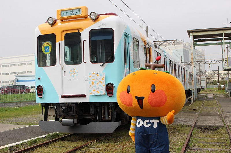 養老鉄道様　大垣ｹｰﾌﾞﾙﾃﾚﾋﾞﾗｯﾋﾟﾝｸﾞ1